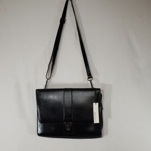 NWT Kenneth Cole Leather Briefcase
